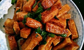 怎样做糖醋豆干 做糖醋豆干的步骤