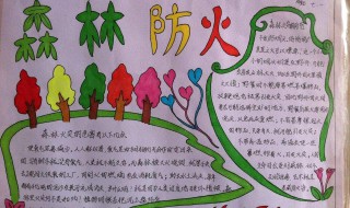 森林防火内容怎么写 森林防火内容是什么