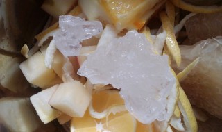 柚子白瓤如何做柚子糖 制作这个的步骤有什么