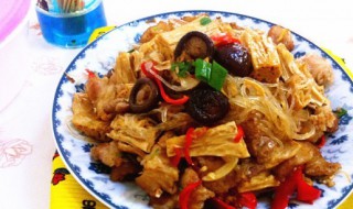 腐竹粉丝烧肉如何做 腐竹粉丝烧肉做法介绍