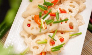 做炒莲藕的方法 清炒莲藕的做法