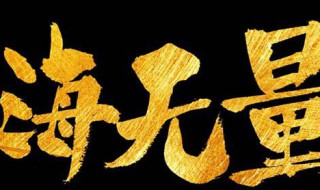 大海无量是什么梗 大海无量什么梗什么意思?