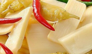 制作泡椒竹笋的方法 制作泡椒竹笋的方法视频