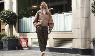 格子裤女搭配简单方法（格子裤的搭配图片欣赏）