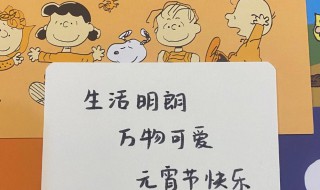 元宵节发给对象的句子 元旦发给对象的句子