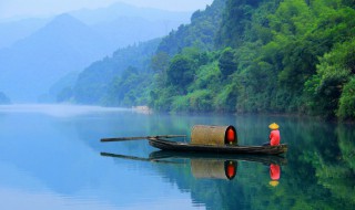 湖南常德最大水库 东江湖水库