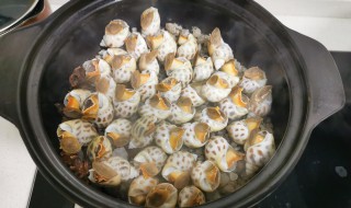 如何做椒盐焗花螺 盐焗花螺的做法视频教程