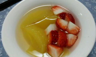 水果甜汤的做法 水果甜汤的做法视频