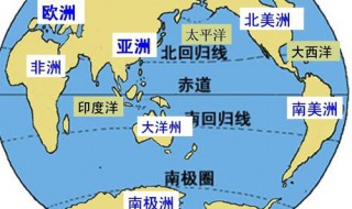 全球几大洲几大洋分别是什么（全球有几大洲几大洋）