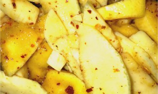 酸辣芒果做法 酸辣芒果做法步骤