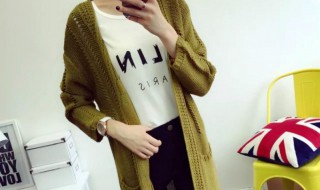 开衫毛衣穿搭技巧 穿开衫毛衣怎么搭配