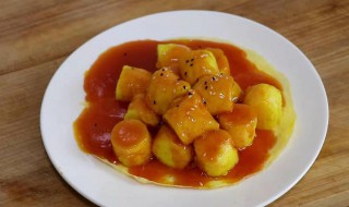 茄汁日本豆腐怎么弄 茄汁日本豆腐怎么弄的