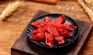 香肠炒青菜的做法 香肠炒青菜的做法步骤