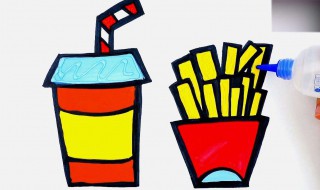 能量饮料怎么涂颜色（能量饮料怎么涂颜色好）