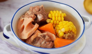 排骨莲藕玉米煲步骤（莲藕玉米炖排骨的做法大全）