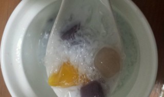 芋圆椰汁燕窝捞步骤 椰奶芋圆捞