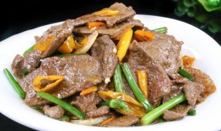 蒜爆炒猪肝怎么做(猪肝炒蒜的做法)