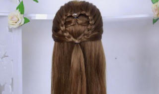 女人头发编发教程（女人头发编发教程图解）