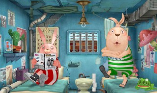 越狱兔两只兔子什么关系（越狱兔里的红兔子）