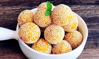 如何制作南瓜芝麻团 如何制作南瓜芝麻团的做法