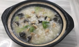 鸡肉青菜粥的做法（鸡肉粥的做法）
