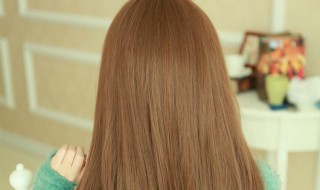 头发怎么自然变淡棕色(深棕色头发怎么变浅色)