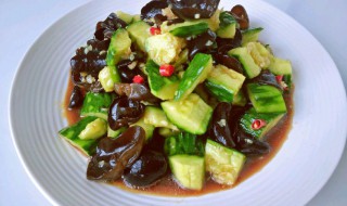 木耳黄瓜怎么做（木耳黄瓜怎么做好吃又简单）