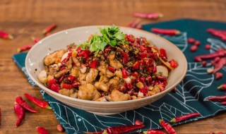 麻辣干香辣子鸡(辣干子烤鸡)