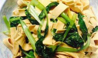 素炒千张怎么做 素炒千张怎么做好吃