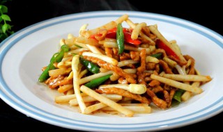 花生芽炒肉丝 花生芽炒肉丝的做法