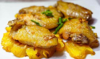 红椒菠萝鸡翅中 鸡翅和菠萝