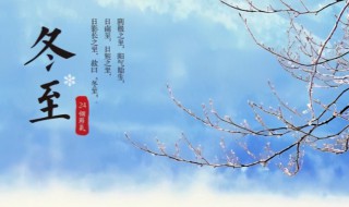 二十四节气冬至是什么意思（二十节气冬至的意思）