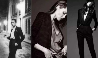 女黑西装搭配什么颜色裤子（女黑西装搭配什么颜色裤子好看图片）