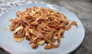 炒鸭肠做法（爆炒鸭肠的做法）