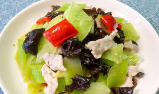 莴笋炒肉怎么做好吃 莴笋炒肉怎么做好吃视频