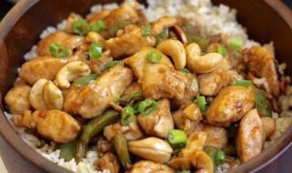 海苔腰果炒饭怎么做(海苔炒腰果的做法)