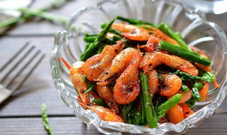 芦笋花炒小河虾 芦笋花炒小河虾怎么做