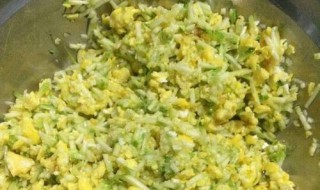 西葫芦鸡蛋饺子馅做法大全 西葫芦鸡蛋饺子馅做法大全图解