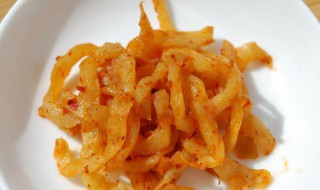 辣咸菜酸辣萝卜怎么做 辣咸菜酸辣萝卜怎么做才好吃