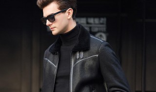 男士皮衣冬季搭配技巧 男士皮衣冬季搭配技巧图片