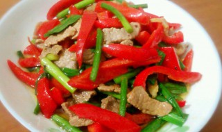 甜椒肉丝的做法 鱼香肉丝的做法 家常