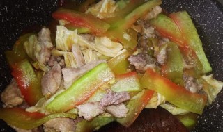 美味好吃的腐竹肉丝炒西瓜皮的做法（美味好吃的腐竹肉丝炒西瓜皮的做法图片）