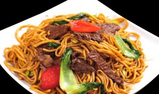 兰州鲁汁牛肉炒面怎么做（兰州牛肉炒面的做法）