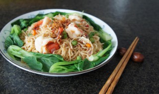 新加坡海鲜炒面（新加坡虾面）