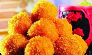 椰丝灌汤虾球 椰丝虾的做法