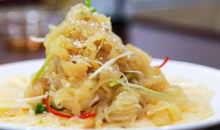 海蜇马蹄爽怎么做（海蜇马蹄功效）