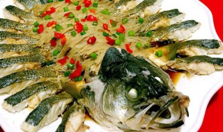 清蒸开屏鲈鱼 清蒸开屏鲈鱼怎么切