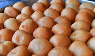 豆沙油糍 豆沙馅油炸糍粑纯糯米做法