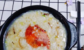 大闸蟹粥的做法（蟹粥的家常做法）
