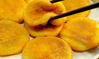 糯米红薯饼做法 糯米粉红薯饼的做法